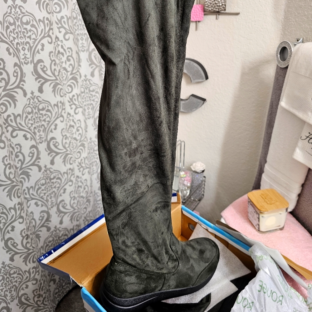 Knee high boots